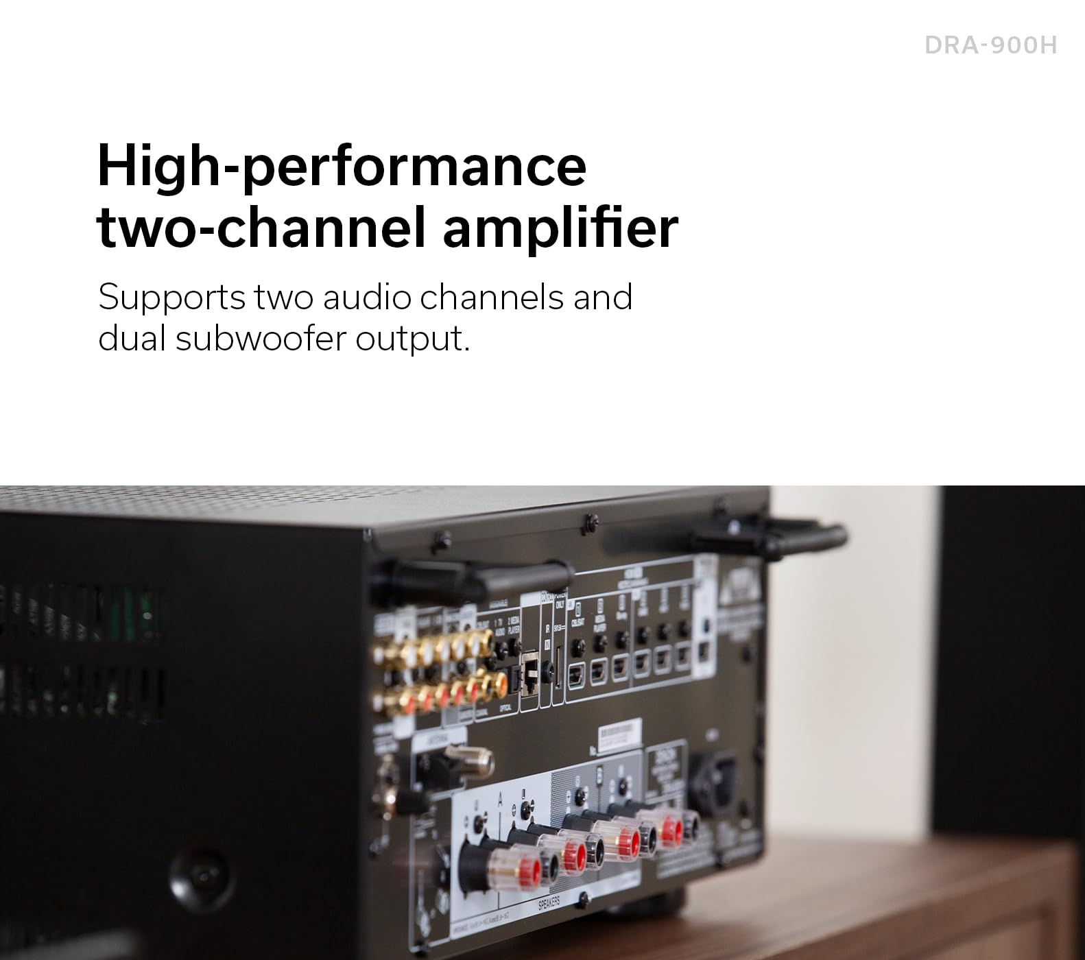 Amazon.com: Denon Receiver DRA-900H - 2-Channel Stereo Network